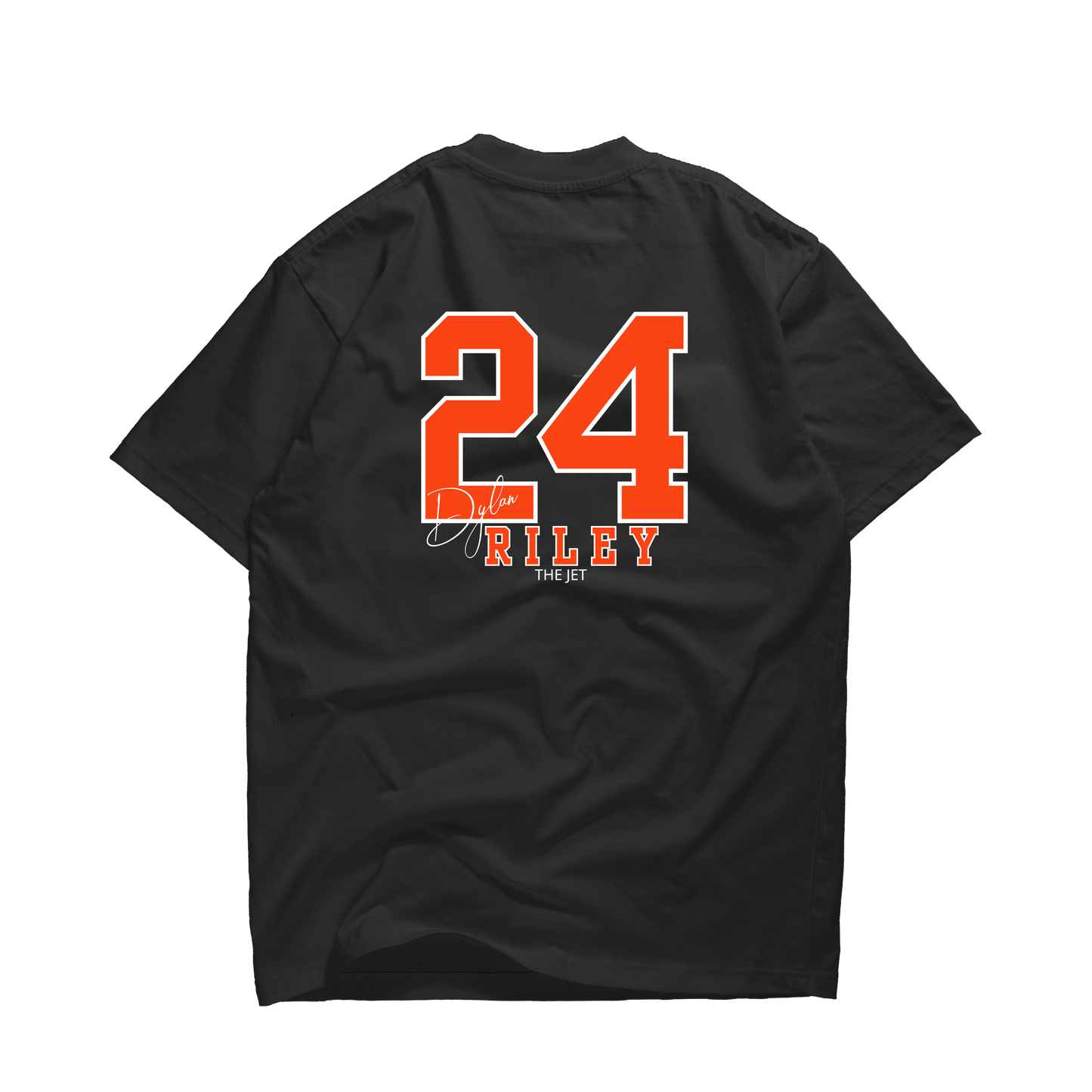 Dylan Riley The Jet D2X Orange #24 T-shirt