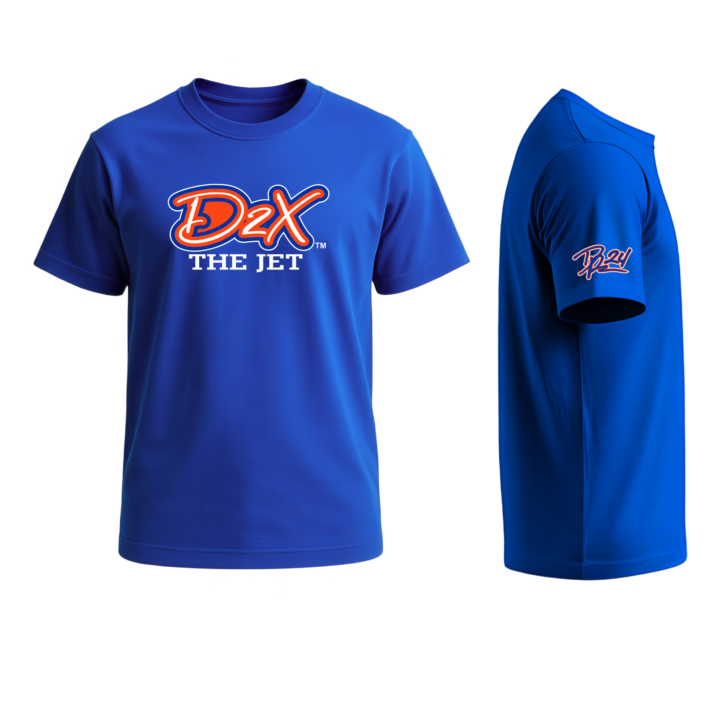 Dylan Riley The Jet D2X God's "Super On My Natural" High Quality Signature Edition Royal Blue T-shirt