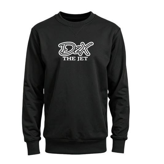 Dylan Riley The Jet D2X Black Number #24 Sweatshirt