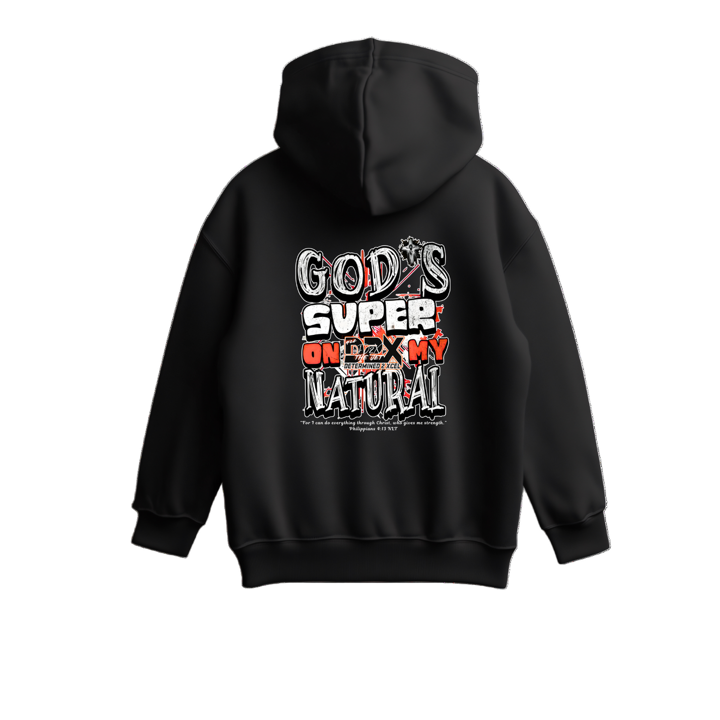 Dylan Riley The Jet D2X God's "Super On My Natural" High Quality Signature Edition Black Hoodie